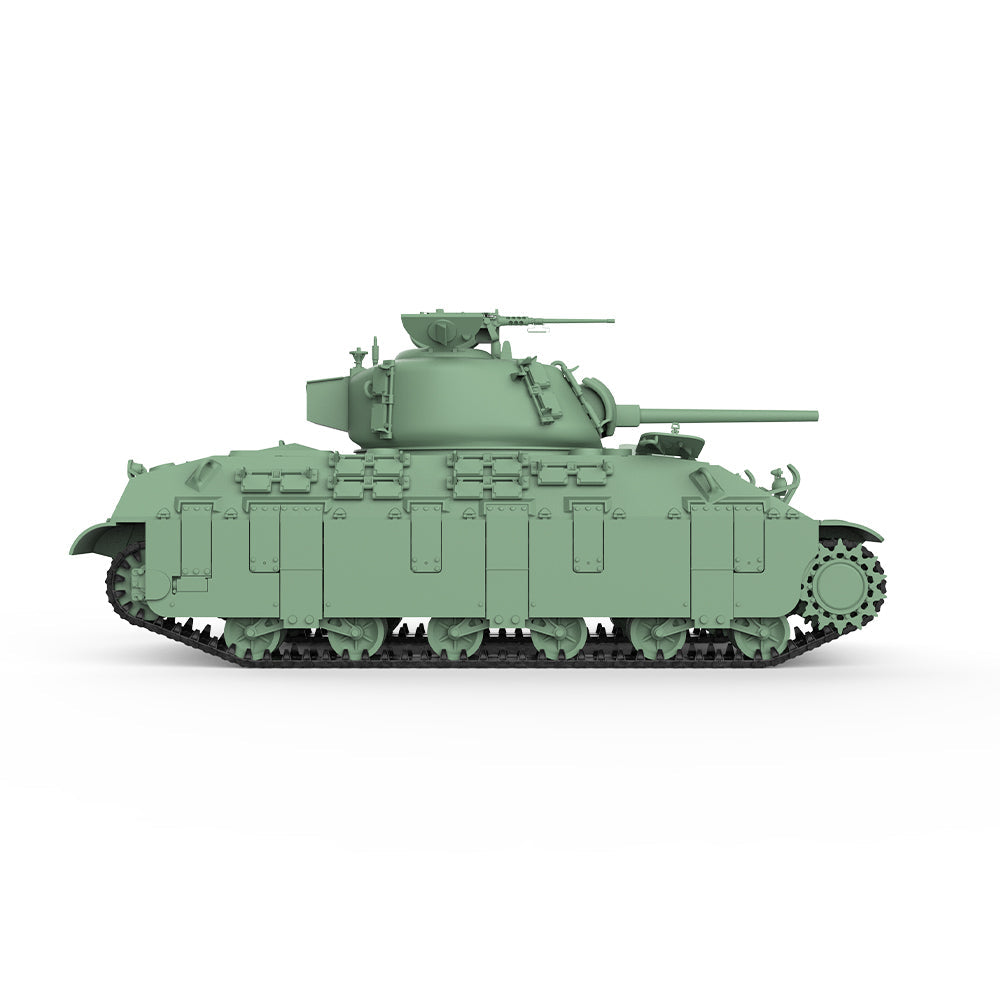 Detail view of SSMODEL 802D Finished Painted 15mm WarGaming Military Model Kit US T14 Heavy Tank Model
