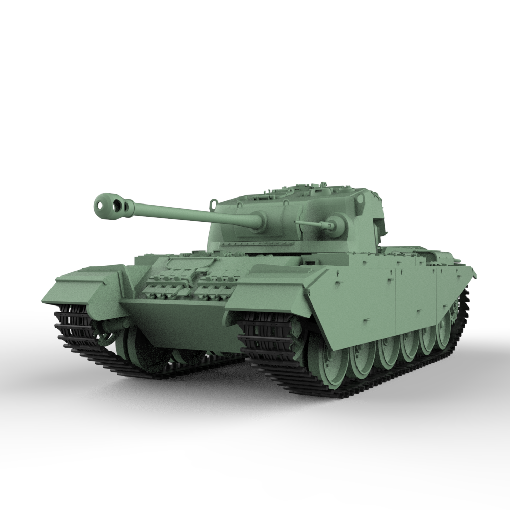 SSMODEL 914 Military Model Kit Britain Centurion Mk.I Medium Tank — detail view 2