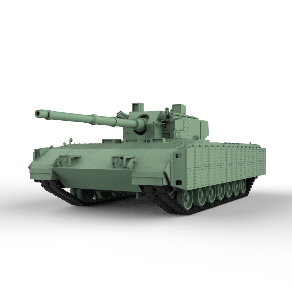 SSMODEL 919 Scale Military Model Kit US Test Bed Main Battle Tank Main image