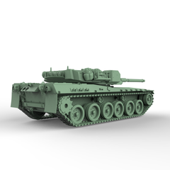 SSMODEL 924 Scale Military Model Kit US XM1 Main Battle Tank
