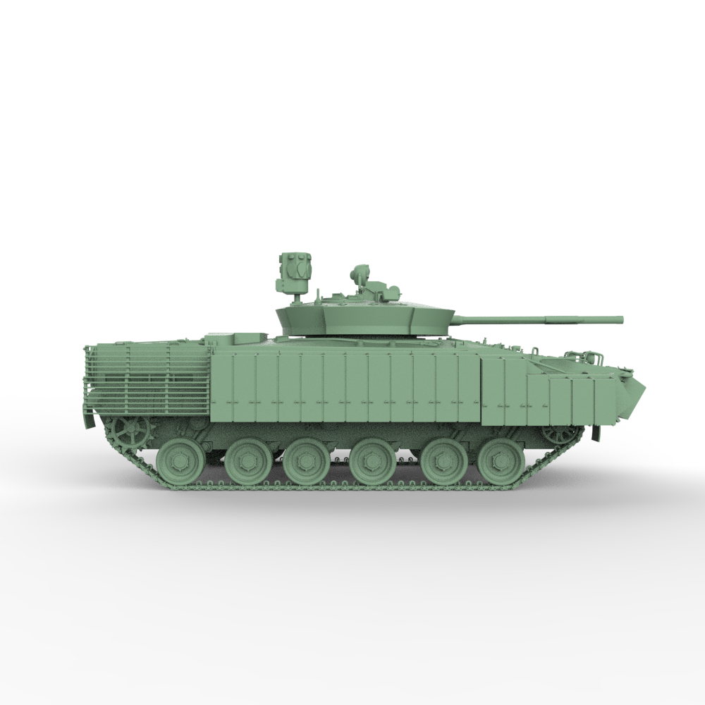 SSMODEL 949 Scale Military Model Kit Russia BMP-3M Fighting Vehicle — detail view 3