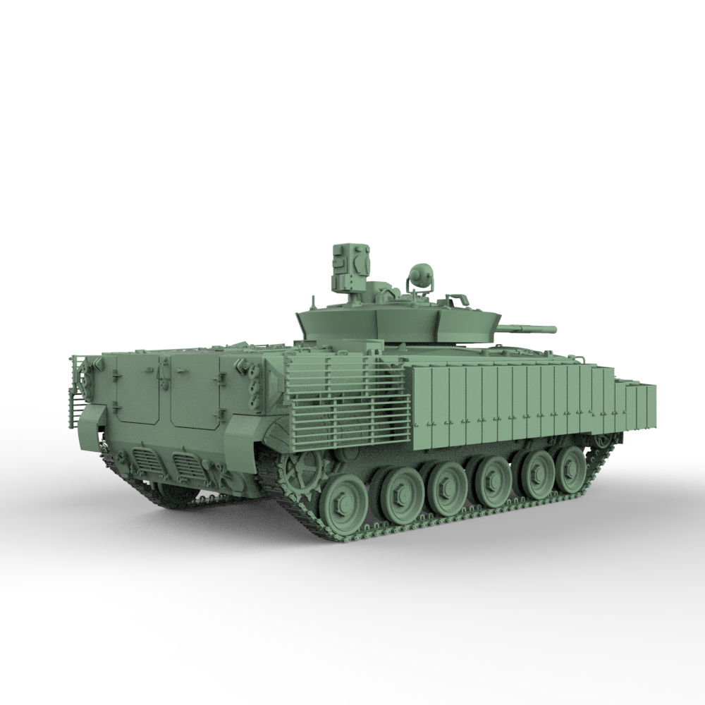 SSMODEL 949 Scale Military Model Kit Russia BMP-3M Fighting Vehicle Secondary image
