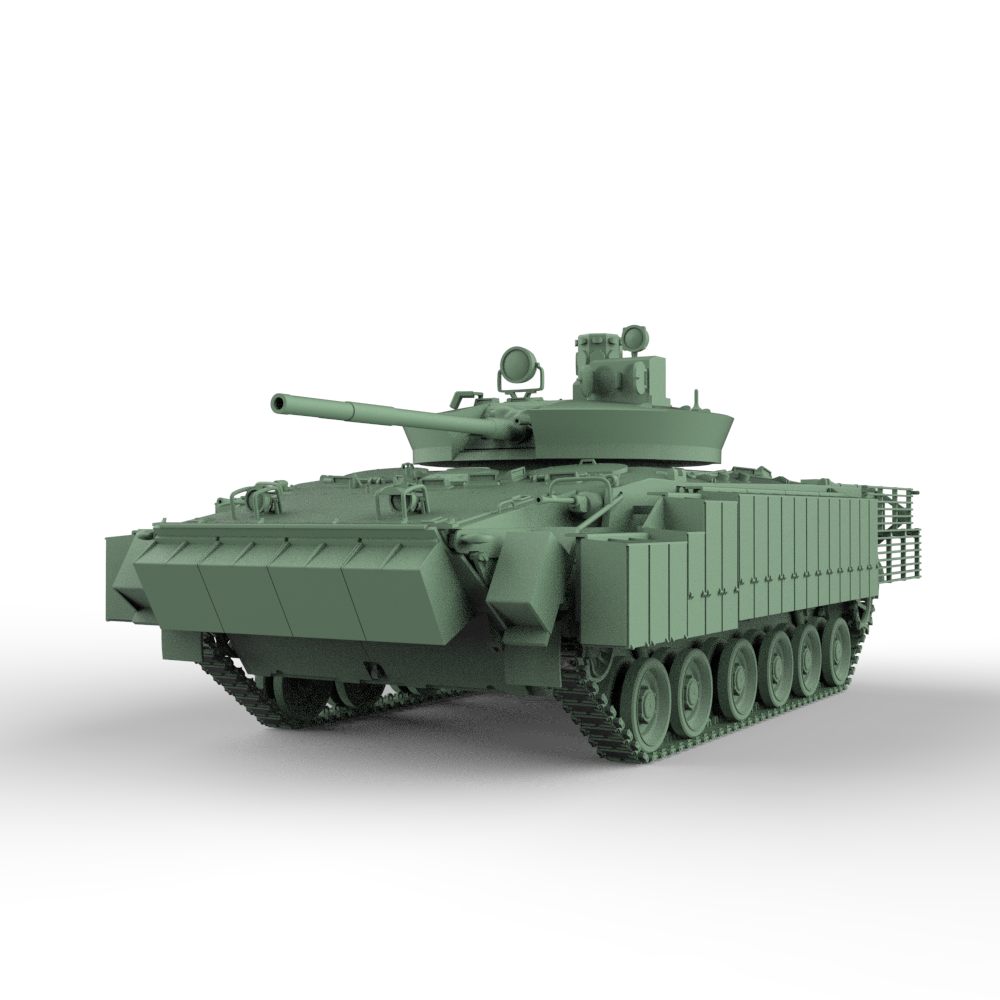 SSMODEL 949 Scale Military Model Kit Russia BMP-3M Fighting Vehicle — scale model kit
