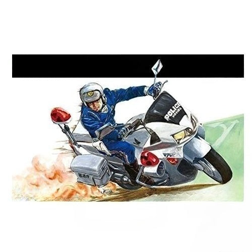 Fujimi 14165 Model 1/12 Bike Series Honda VFR800P White Model Bike-4 — scale model kit