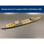 1/350 Scale Wooden Deck for Trumpeter 05334 HMS Belfast 1942 Model Kits