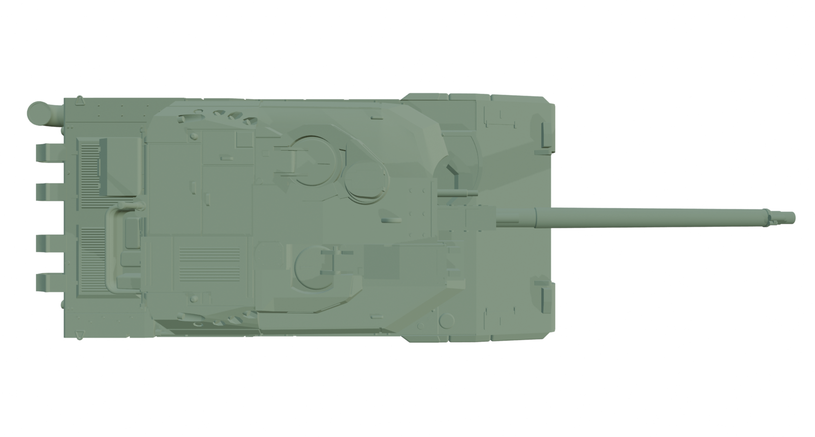 SSMODEL MODEL KIT 1/144 AMX-56 Leclerc S2 Tank VMBT144FRA0004