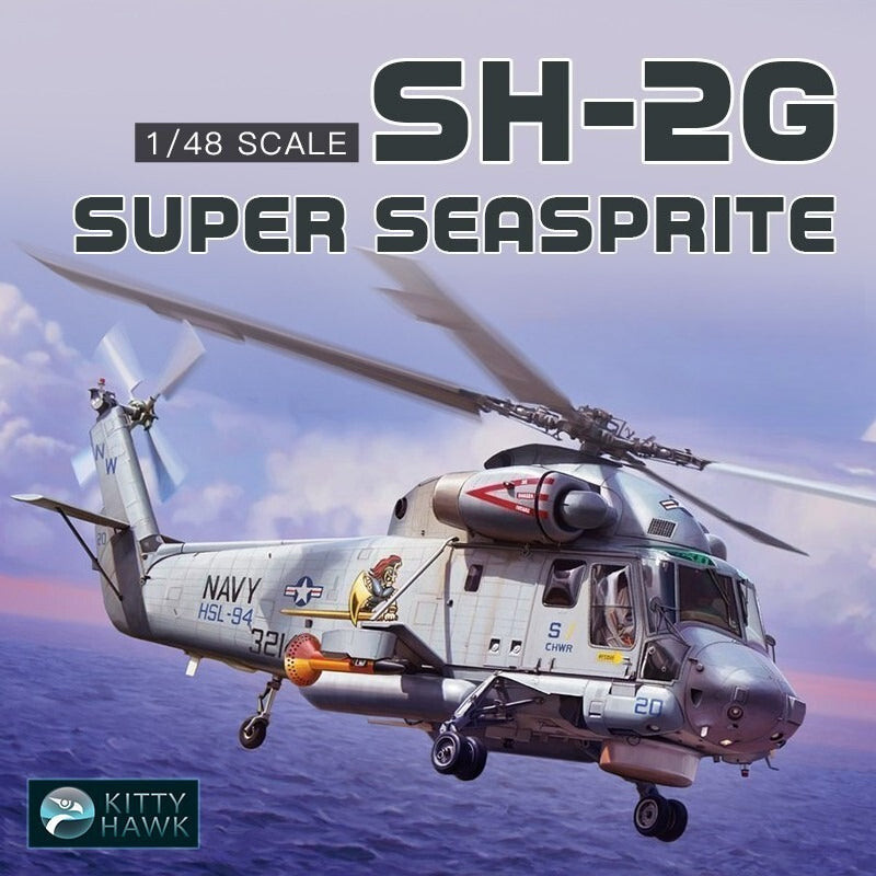 Kitty Hawk KH80126 1/48 SH-2G Super Seasprite — scale model kit