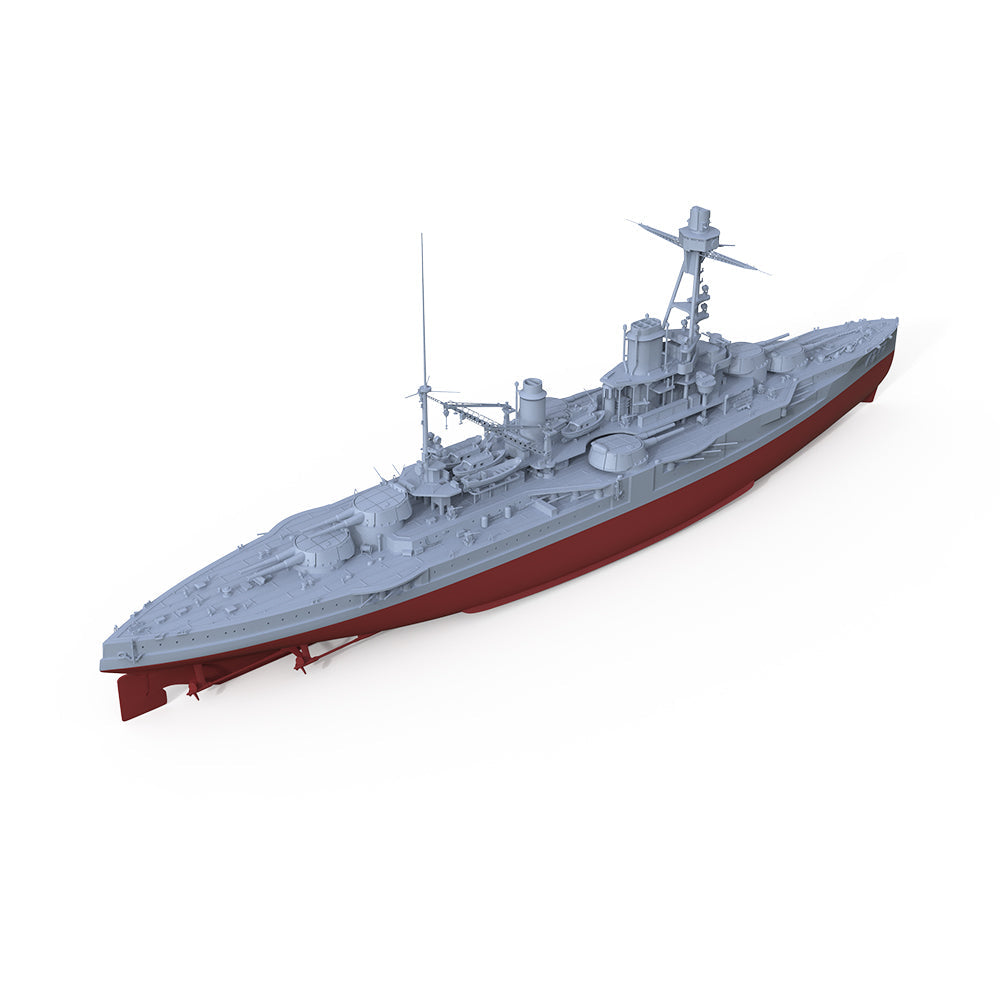 SSMODEL 527S Military Warship Model Kit France Navy Courbet Battleship