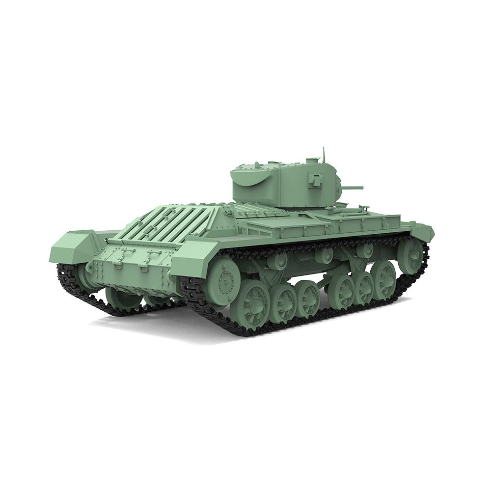 SSMODEL 556 Military Armoured Model Kit British Infantry Tank Mk.III Valentine — detail view 3