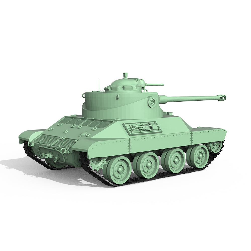 SSMODEL 522 Military Armoured Model Kit US T71 DA Light Tank — detail view 4