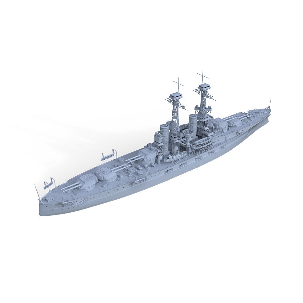 SSMODEL 521 Military Warship Model Kit US Navy North Dakota Class Battleship BB-29 Secondary image