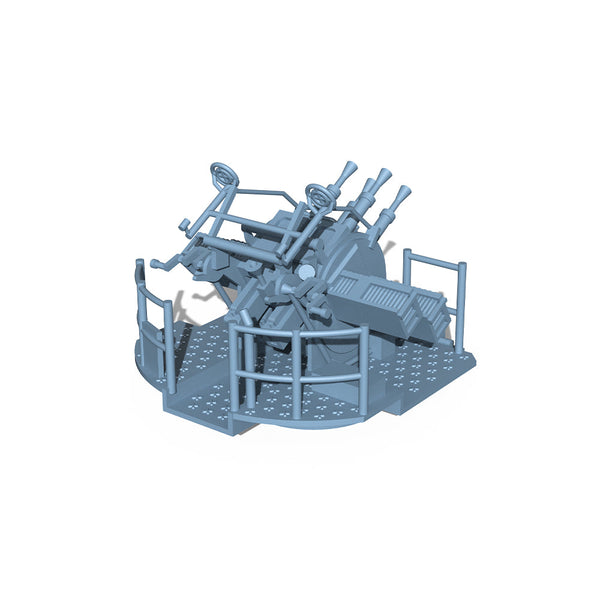 Yao's Studio LY017B 1/700(350,200,144) Model Upgrade Parts British Navy 2pdr Pompom Gun Elevation Angle Without Shield