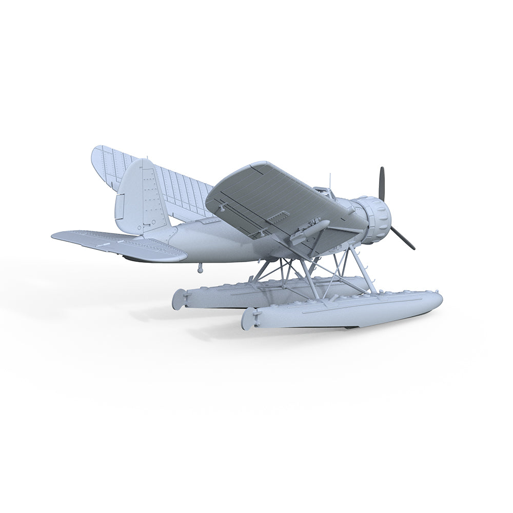 Yao's Studio LYR503 Fighter Aircraft Military Model Kit German Navy Arado AR-196 A-1 Light Seaplane Folding