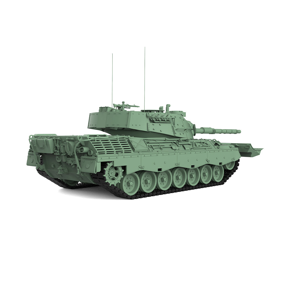 SSMODEL 701 Military Armoured Model Kit German Leopard 1A5 Main Battle Tank With Dozer Blade