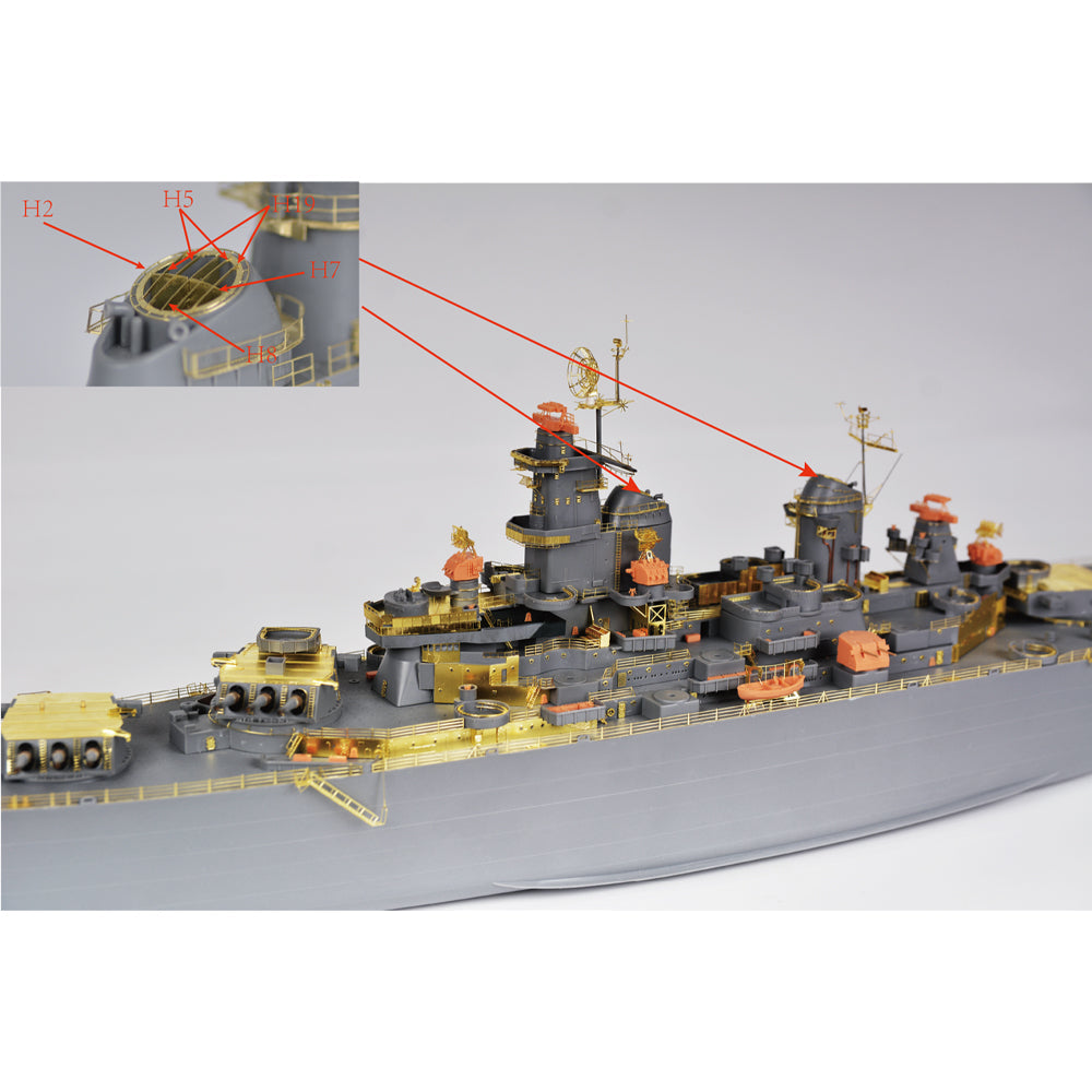 SSMODEL SS310 Model Super Detail Up Sets USN WWII Missouri For VF350909