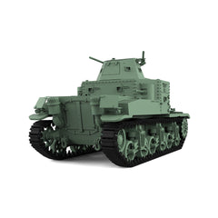 Detail view of SSMODEL 510 Military Armoured Model Kit US M2 Medium Tank Model