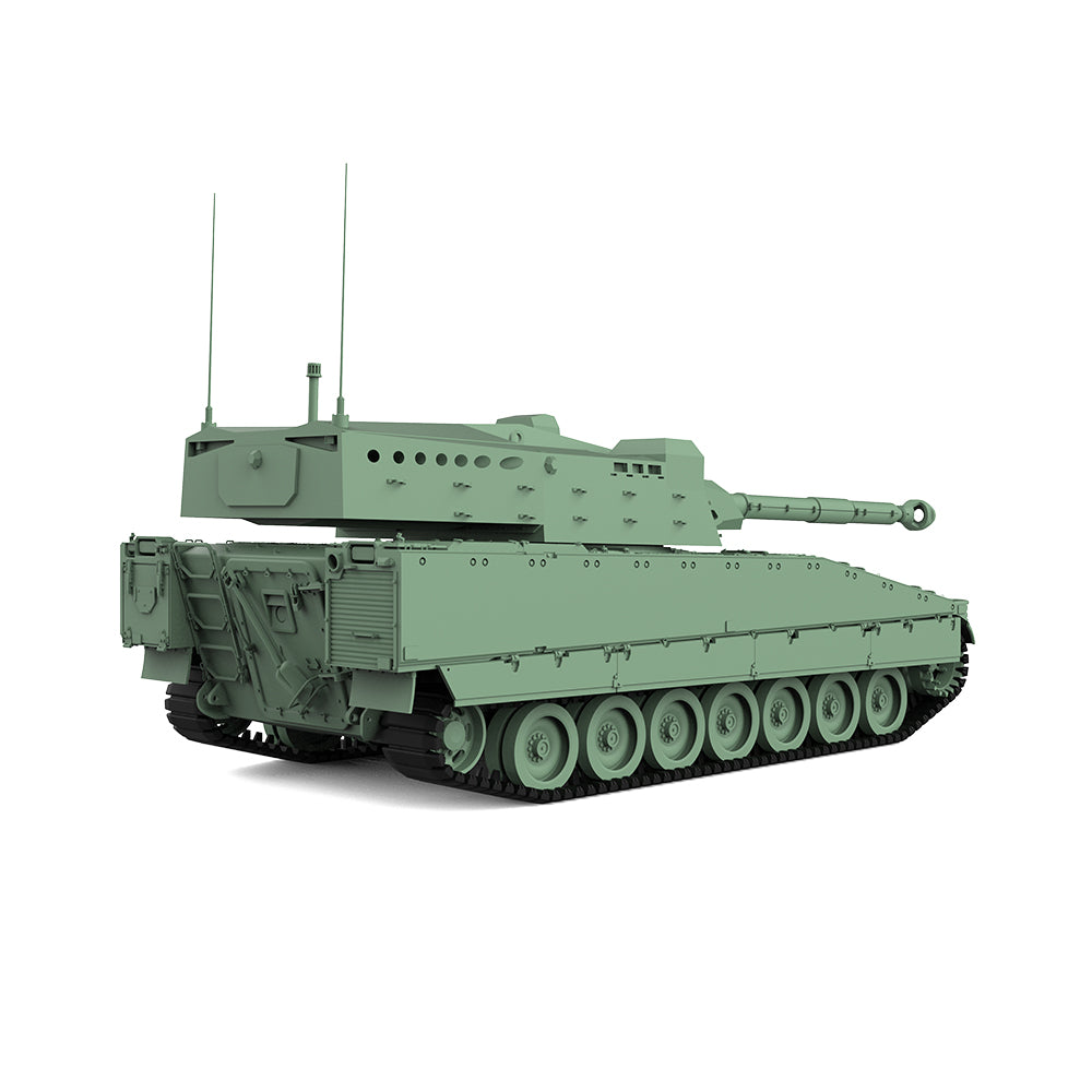 SSMODEL 740 Military Armoured Model Kit Sweden CV90105 Light Tank — detail view 3