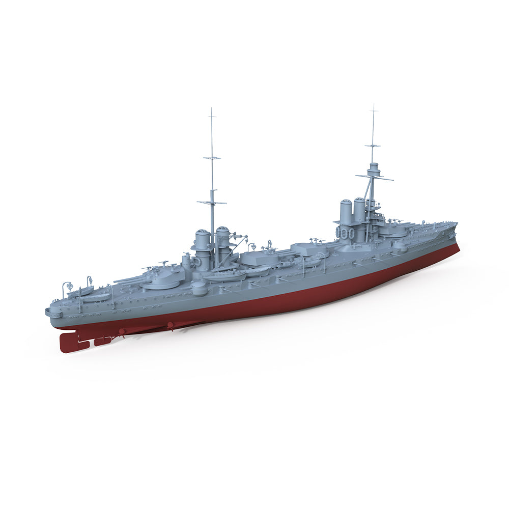 SSMODEL 502S Military Warship Model Kit Italian Navy Dante Alighieri Battleship 1923 Secondary image