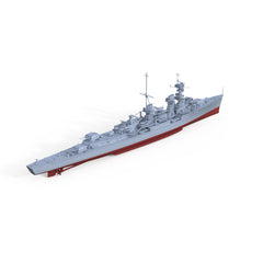 SSMODEL 563S Military Warship Model Kit German Navy Karlsruhe Light Cruiser