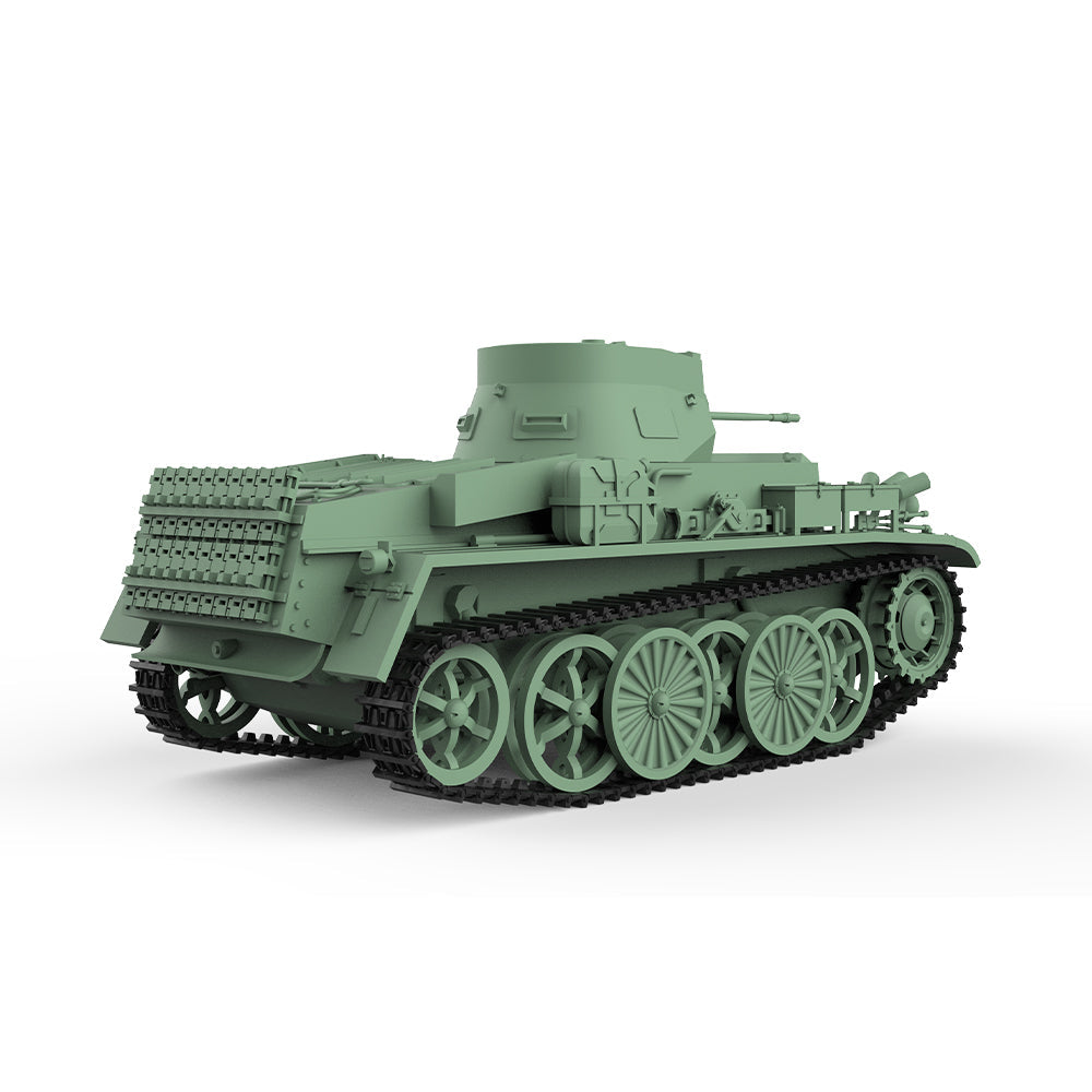 SSMODEL 707 Military Armoured Model Kit German Pz.Kpfw. I Ausf. C Light Tank — detail view 3