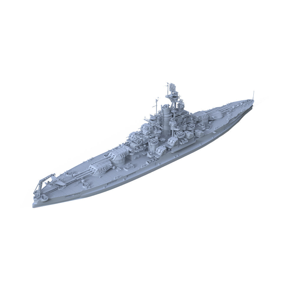 SSMODEL 560 Military Warship Model Kit US Navy Nevada Class Battleship BB-36 — detail view 3