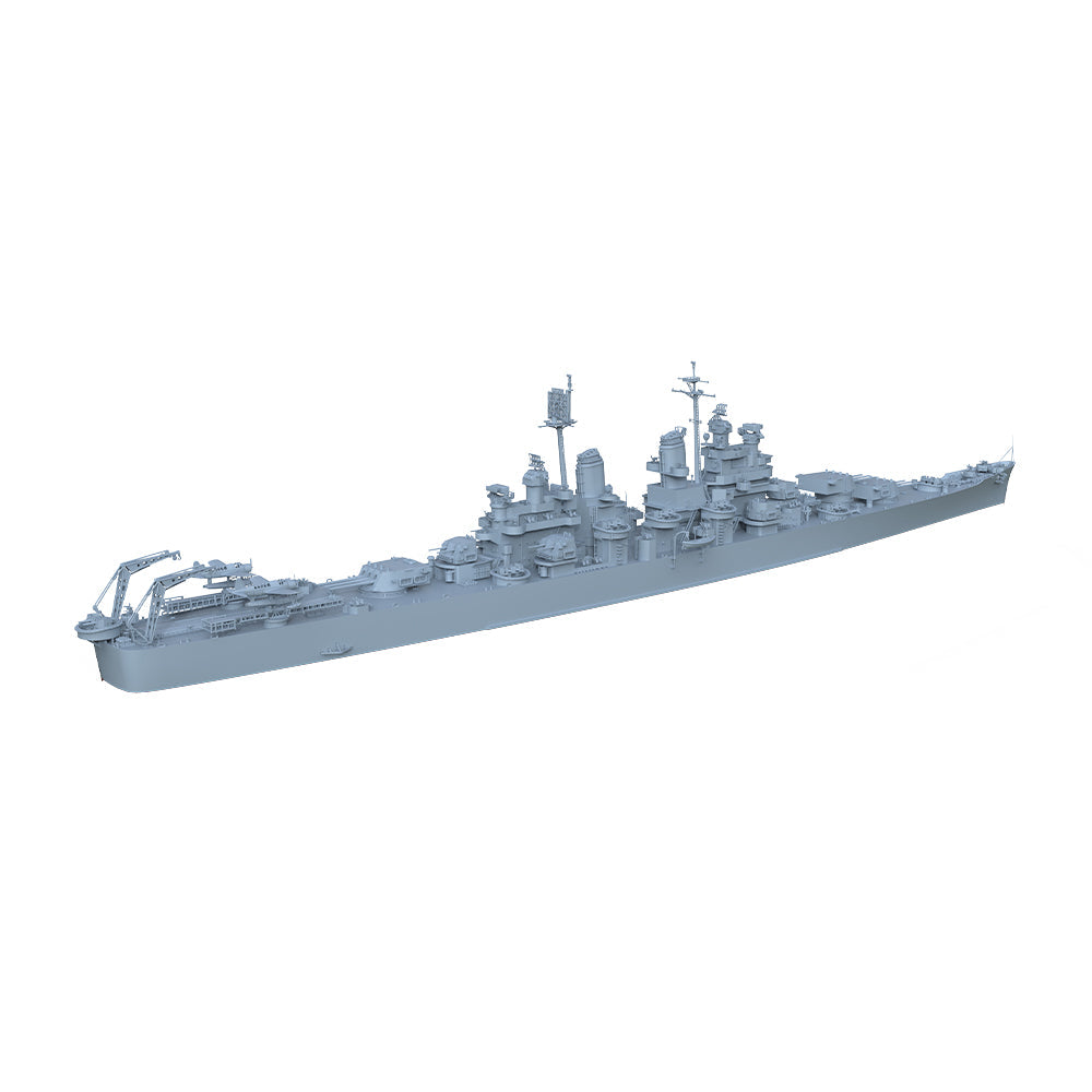 SSMODEL 556 Military Warship Model Kit US Navy Baltimore Heavy Cruiser 1943 CA-68 — detail view 3