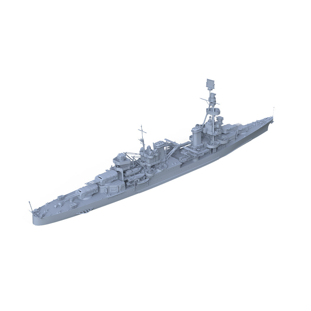 SSMODEL 552 Military Warship Model Kit US Navy Pensacola Heavy Cruiser 1941 CA-24 — detail view 4