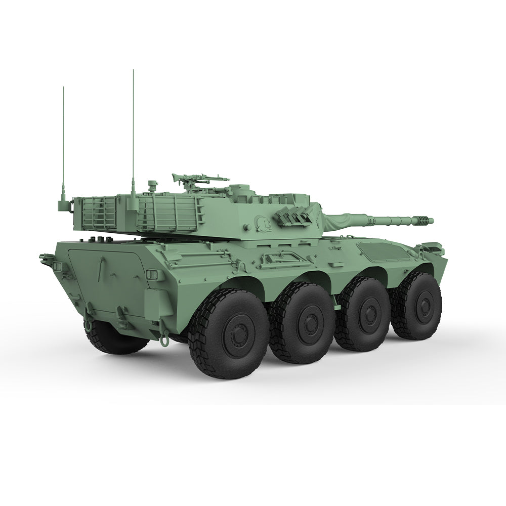 SSMODEL 695 Military Armoured Model Kit Italy Centauro I 105 Tank Destroyer — detail view 4