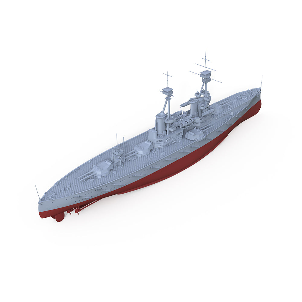 SSMODEL 529S Military Warship Model Kit HMS Bellerophon Battleship — detail view 2
