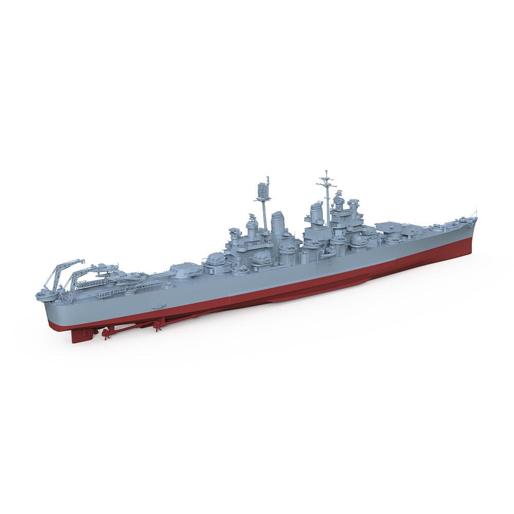 SSMODEL 556S Military Warship Model Kit US Navy Baltimore Heavy Cruiser 1943 CA-68