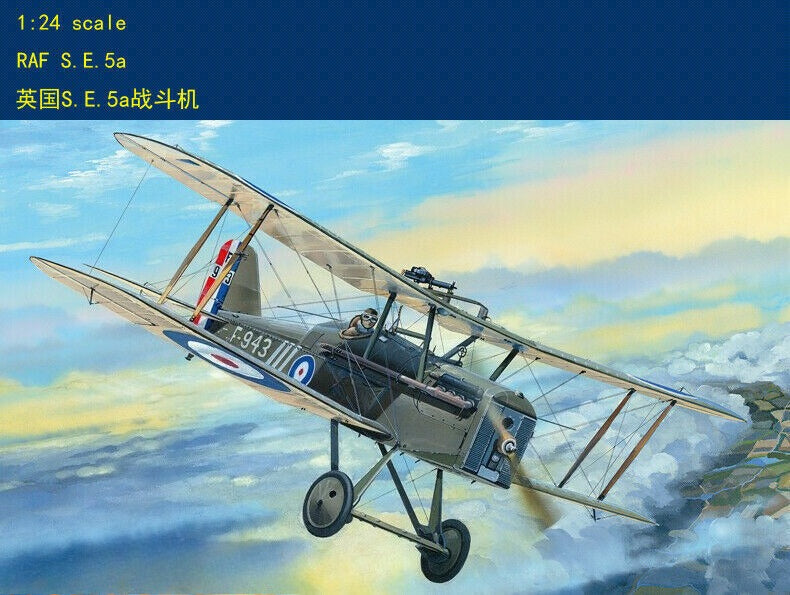 Merit Trumpeter 62402 1/24 RAF S.E.5a plane model kit