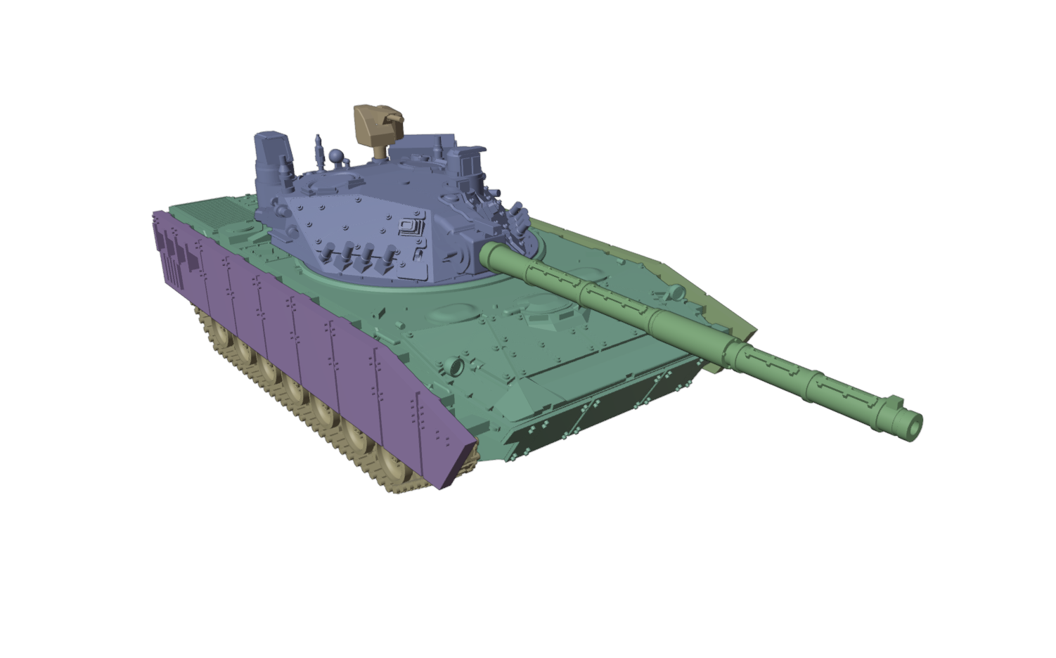 SSMODEL MODEL KIT 1/144 2S25-M octopus Reinstalled version TANK VTIFV144RUS0024