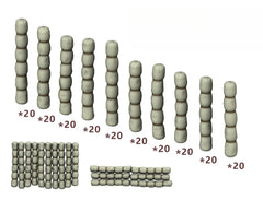 SSMODEL R350094  1/350 scale all-purpose cotton roll