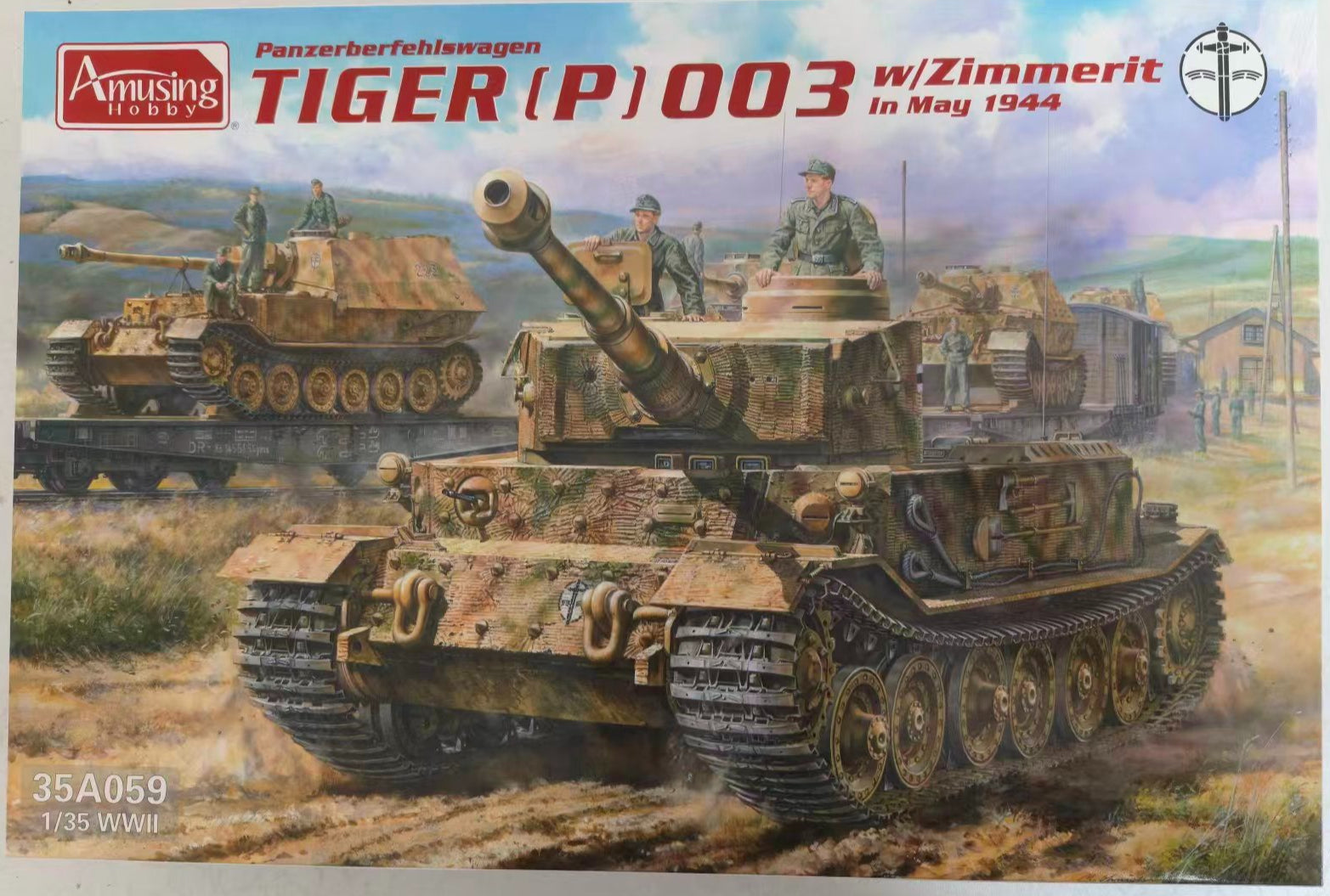 Amusing Hobby 35A059 1/35 TIGER (P) 003 Secondary image