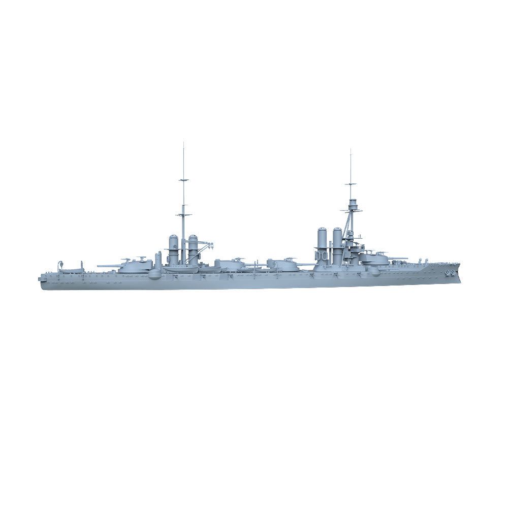SSMODEL 502 Military Warship Model Kit Italian Navy Dante Alighieri Battleship 1923 — detail view 2