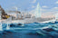 CY350061 Wooden Deck Masking Sheet for 1/350 Trumpeter 05353 Battleship