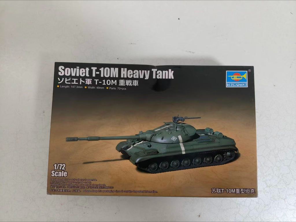 Trumpeter 07154 1/72 Soviet T-10M Heavy Tank Plastic model kit