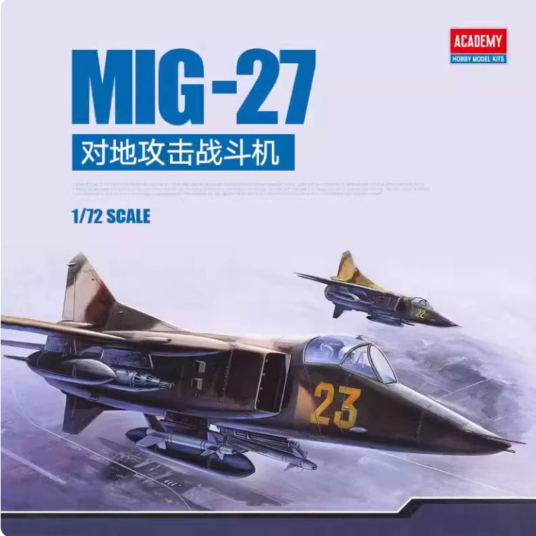 Academy  AC12455 M-27 Flogger-D Fighter 1:72 Plastic Model Kit ACADEMY- Main image