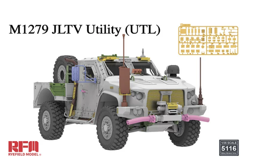 RYEFIELD 5116 1/35 America M1279 JLTV Utility Lightning Protection Vehicle UTL