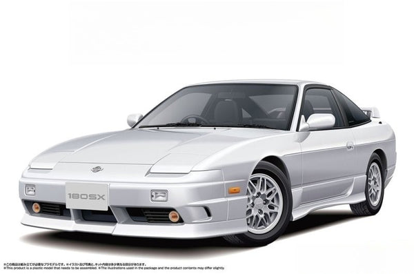 Aoshima AO-06491 1/24 Scale Model Car(26)Kit Nissan 180SX RPS13 Type X '96