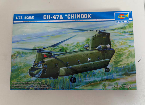 Trumpeter 01621 1/72 CH-47A Chinook medium-lift helicopter