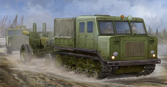 Trumpeter 09514 RUSSIAN AT-S TRACTOR 1/35 Plastic Model Kit — detail view 3