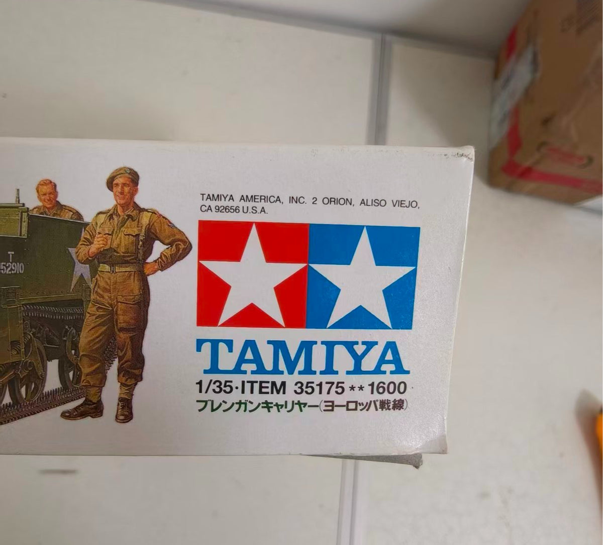 Tamiya 35175 1/35 Model Kit British Universal Carrier Mk.II European Campaign — detail view 2