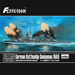 Flyhawk FH1149 1/700 German Battleship Gneisenau 1940 Plastic Model Kit