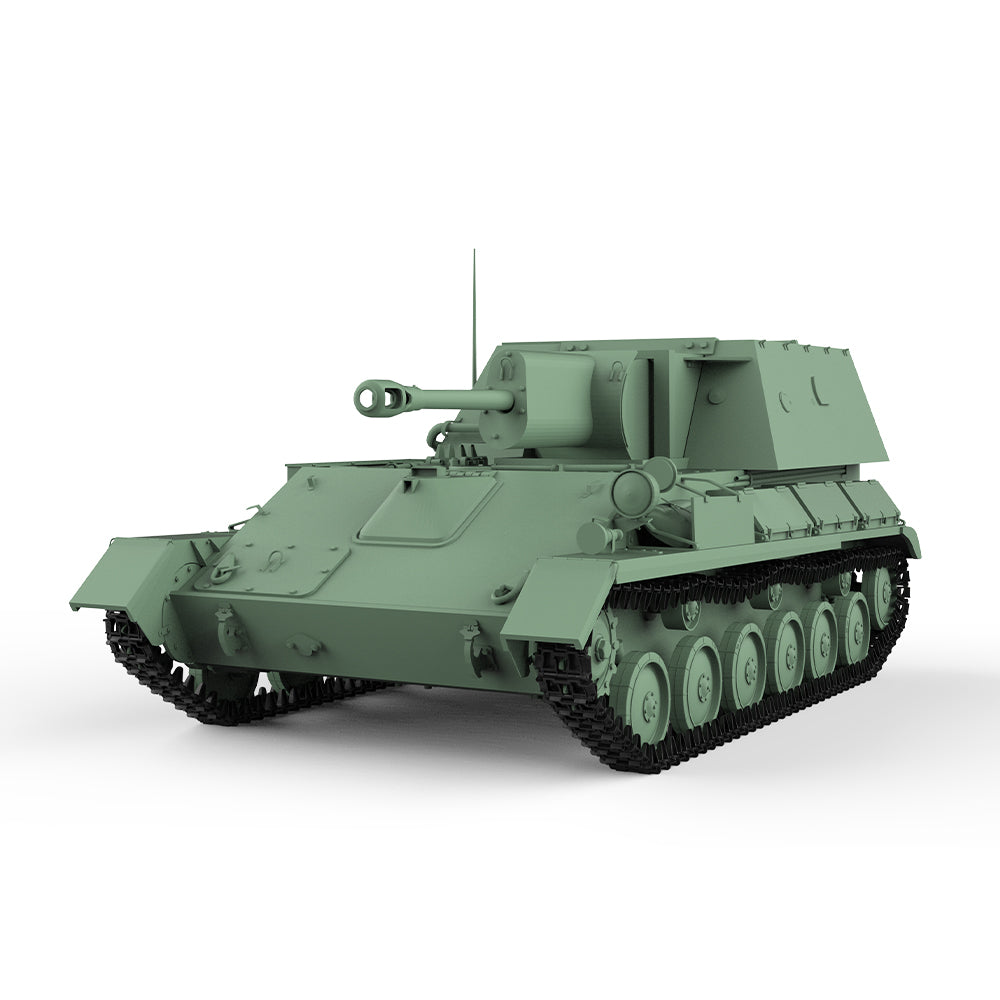 SSMODEL 614 Scale Railway Military Model Kit Soviet SU-85B 85mm LB-2 Tank Destroyer Secondary image