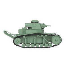 SSMODEL 836 HO Scale Military Model Kit Soviet MS-1 Light Tank