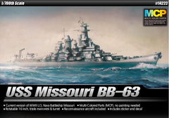 Academy 14222 1/700 USS Missouri BB-63 [MCP] Model Kit