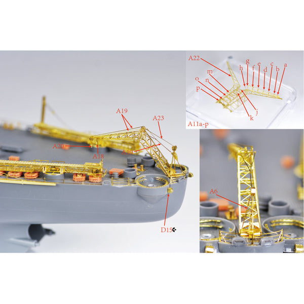 SSMODEL SS310 Model Super Detail Up Sets USN WWII Missouri For VF350909