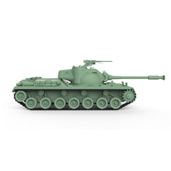 Detail view of SSMODEL 621 Military Model Kit IJA STA-1 Medium Tank Model