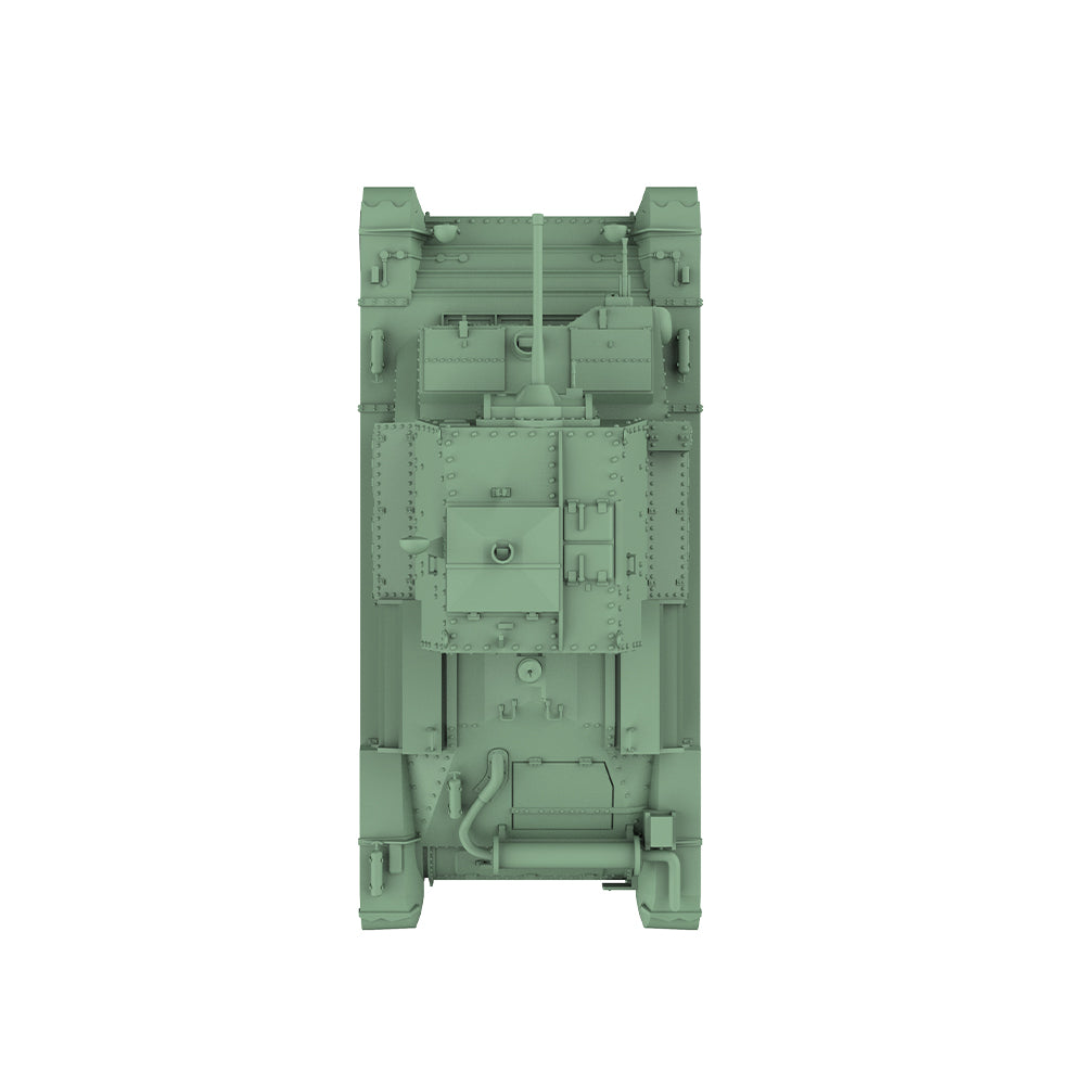SSMODEL 561 Military Armoured Model Kit British A10 Cruiser MkII Light Tank — detail view 5